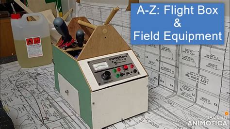 rc electric flight field box|model airplane field box.